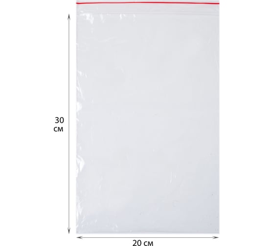 Пакет с замком Zip-Lock PACK INNOVATION 20x30 см 40 мкм 1000 шт IP00203040-1К 1