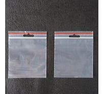 Пакет с замком Zip-Lock PACK INNOVATION 10x10см 60мкм подвес 300 шт IP00101060-3