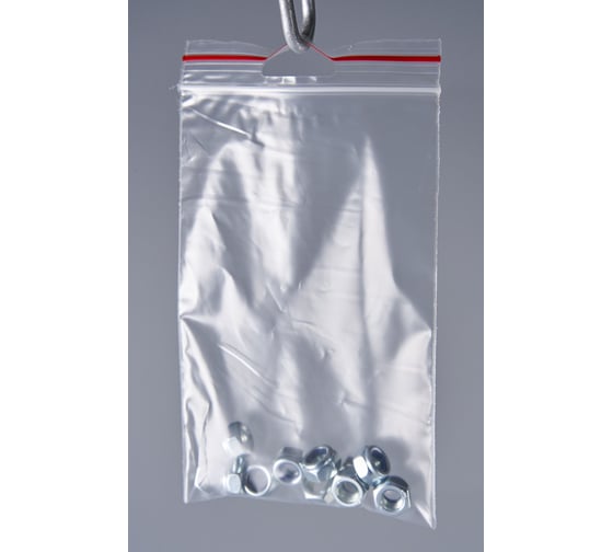 Пакет с замком Zip-Lock PACK INNOVATION 10x15см 60 мкм подвес 200 шт IP0ES0101560-2
