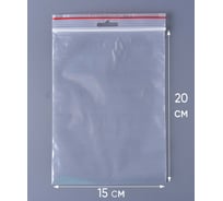 Пакет с замком Zip-Lock PACK INNOVATION 15x20см 60 мкм подвес 1000 шт IP0E152060-1K