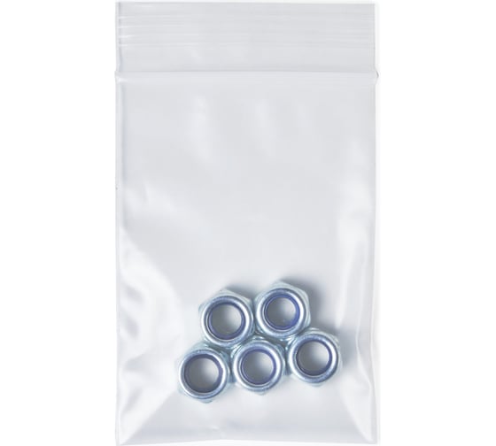 Пакет с замком Zip-Lock PACK INNOVATION 6x8 см 80 мкм 1000 шт IP0000060880-1К