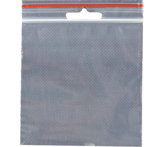 Пакет с замком Zip-Lock PACK INNOVATION 10x10см 60мкм подвес 200 шт IP00101060-2