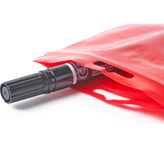 Пакет с замком Zip-Lock PACK INNOVATION 12x17см 60мкм подвес красный 5000шт IP0CR121760-5К