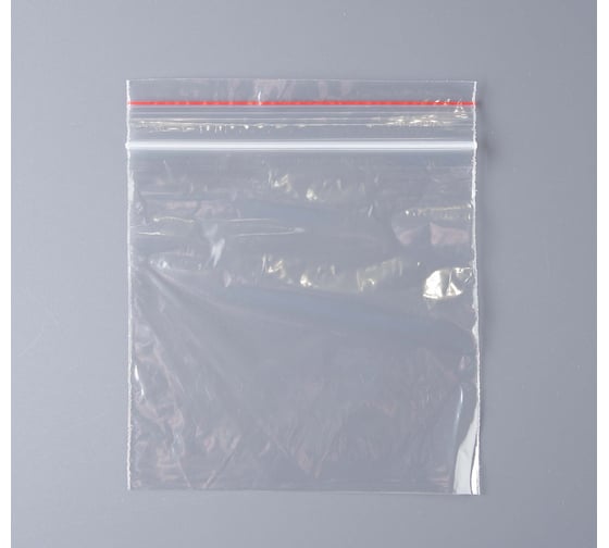 Пакет с замком Zip-Lock PACK INNOVATION 10x10 см 35 мкм 100 шт IP000101035-1 1