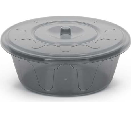 Таз ЗПИ «Альтернатива» Хозяюшка 6 л, с крышкой М1279