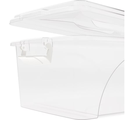 Прямоугольный контейнер ЗПИ Альтернатива 4.5 л, с ручками, прозрачный М419