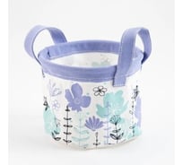 Текстильная корзинка Этель Незабудки 12x14 см 5383575