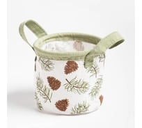 Текстильная корзинка Этель Christmas 14x12 см 7007866