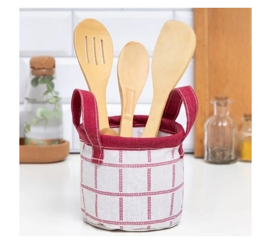 Текстильная корзинка Этель From kitchen, 12x14 см 7558410