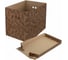Короб для хранения из плотного микрогофрокартона BRAUBERG 380x280x315 мм, 3 шт., home 271824 3