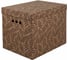 Короб для хранения из плотного микрогофрокартона BRAUBERG 380x280x315 мм, 3 шт., home 271824 4