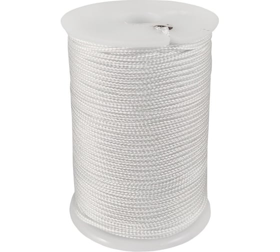 Шнур SOLARIS DYNEEMA с полиамидом на катушке 2 мм х 35 м, белый S6306 1