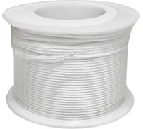 Шнур SOLARIS DYNEEMA с полиамидом на катушке 2 мм х 80 м, белый S6307