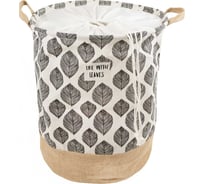 Текстильная корзина с завязками Akvali Листопад-3, 35x45 см 68011-3-3