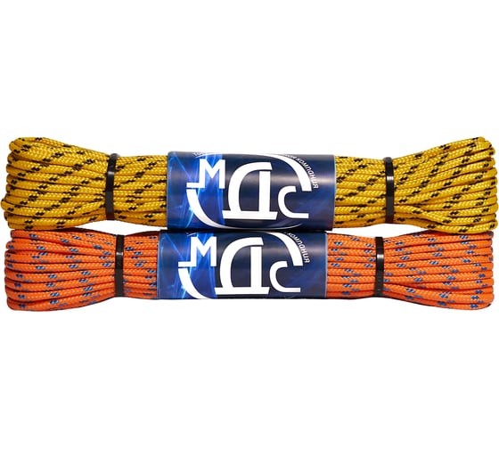 Полипропиленовый плетеный шнур ТОРГОВО-ПРОИЗВОДСТВЕННАЯ КОМПАНИЯ МДС 3мм 16пр 20м 7930050322834