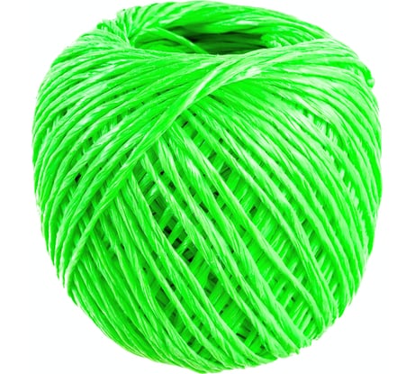 Полипропиленовый шпагат ЩИТ ПП 1200 текс в боб. по 110 м зеленый 66732