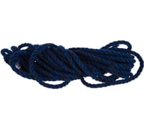 Джутовый канат ЩИТ ДТ d. 12 мм синий в отрезках по 15 м 66776
