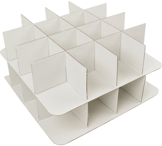 Короб для хранения новогодних игрушек Зимняя сказка 30x30x15 см Box8