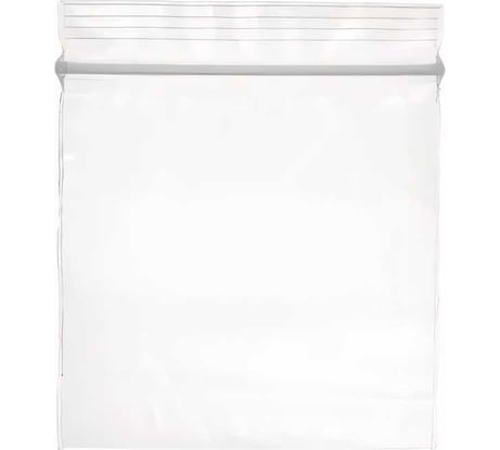 Пакет ЦИРКОН с замком зип-лок 15х22 см, 80 мкм 100 шт ZIP152280