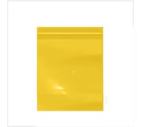 Пакет ЦИРКОН с замком зип-лок 25х30 см, 80 мкм желтые 100 шт ZIP253080Y