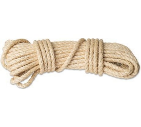 Сизалевый канат ЩИТ СТ 20 мм в отрезках по 10 м 66794