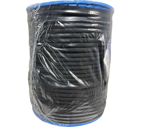 Веревка АзотХимФортис Ввс 48-ми прядная, 10 мм, 100 м, grover-static black 76425