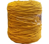 Шнур Эбис прорезиненный, 2 мм, 200 м, желтый 76412