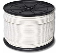 Полиэфирный шнур ЩИТ ПЭф плет. 8-прядный d. 6,0 мм белый на кат. 200 мм 500 м 66931