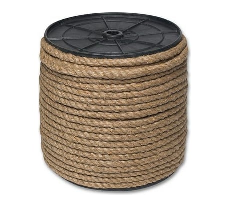 Джутовый канат ЩИТ ДТ d. 10 мм на кат. 200 мм 100 м 66876