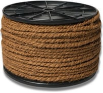 Кокосовая веревка ЩИТ d. 10 мм на кат. 200 мм 150 м 66844