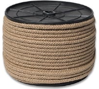 Джутовый шнур ЩИТ Д плет. 8-прядный d. 6 мм на кат. 200 мм 250 м 66897