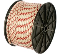 Полиамидная веревка ЩИТ ПА плет. 24-прядная d. 10 мм динамика на кат. 200 мм 100 м 66855