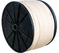 Веревка ЩИТ ХБ кр.3-прядная d. 6 мм на кат. 200 мм 220 м 66835