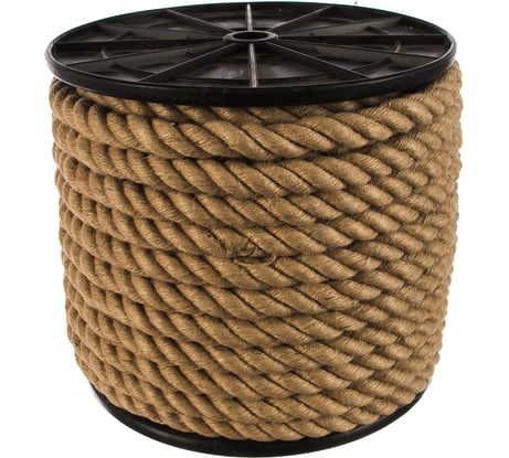 Джутовая веревка ЩИТ Д кр.3-прядная d. 20 мм на кат. 300 мм 40 м 66944