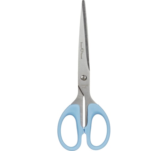 Ножницы Bruno Visconti slimcut zefir 180 мм, пластиковые ручки, голубые 60-0010 1768845 1