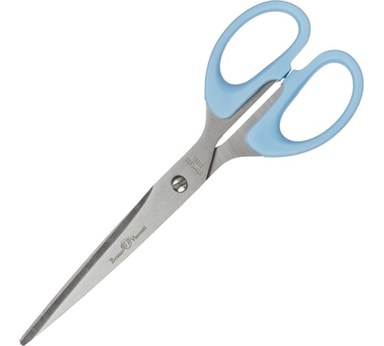 Ножницы Bruno Visconti slimcut zefir 180 мм, пластиковые ручки, голубые 60-0010 1768845