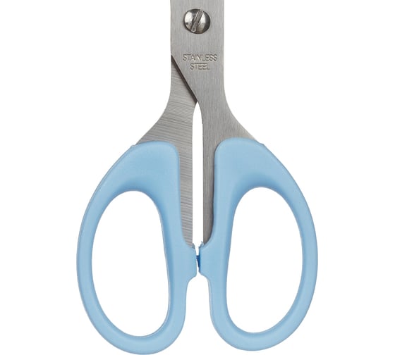 Ножницы Bruno Visconti slimcut zefir 180 мм, пластиковые ручки, голубые 60-0010 1768845