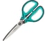 Ножницы Bruno Visconti profycut 190 мм, прорезиненные ручки, зеленые 60-0053 1768848 3