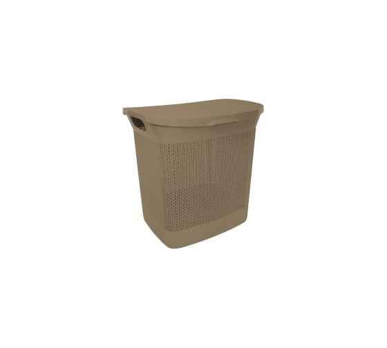 Корзина для белья BranQ Ajur 35л кофейный BQ4100КФ