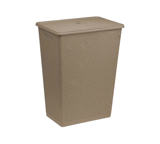 Корзина для белья BranQ Nature 48 л кофейный BQ4001КФ
