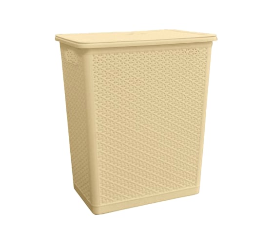 Корзина для белья BranQ Nature 35 л слоновая кость BQ1203СЛК 1