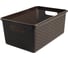 Универсальная корзина BranQ Nature 20л венге BQ4006ВНГ 1
