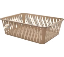 Корзинка BranQ Light L 380х275х120мм кофейный BQ2014КФ