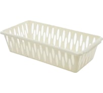 Корзинка BranQ Light XS 195x100x50мм слоновая кость BQ2010СЛК