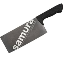 Азиатский кухонный топорик Samura ARNY 209 мм, ТЭП черный, AUS-8 с галтовкой SNY-0040B/K