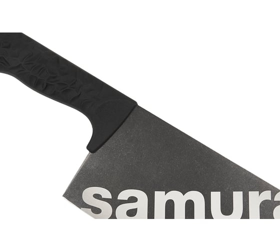 Азиатский кухонный топорик Samura ARNY 209 мм, ТЭП черный, AUS-8 с галтовкой SNY-0040B/K