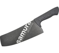Кухонный топорик Samura Модерн "ARNY" 208 мм, ТЭП серый, AUS-8 с галтовкой SNY-0041BG/K