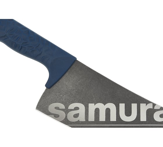Кухонный топорик Samura Модерн "ARNY" 208 мм, ТЭП бирюзовый, AUS-8 с галтовкой SNY-0041BT/K