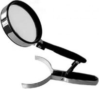 Ручная настольная лупа Pro Legend 2x/4x-75мм складная для чтения и рукоделия PL4422