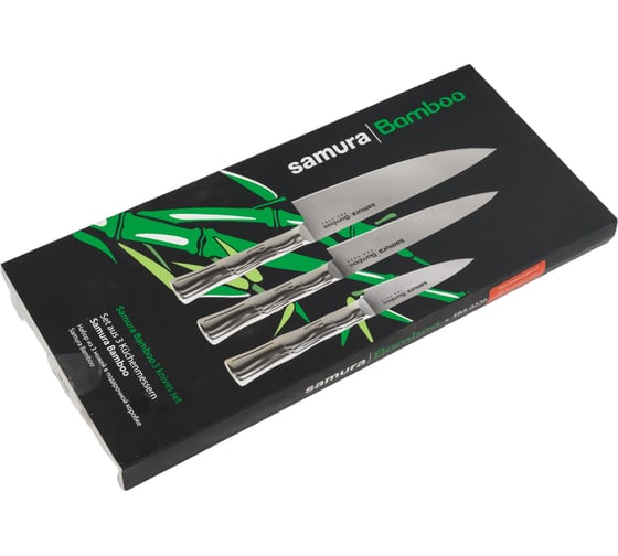 Набор из 3 ножей Samura "Bamboo" 10, 23, 85, AUS-8 SBA-0220/K
